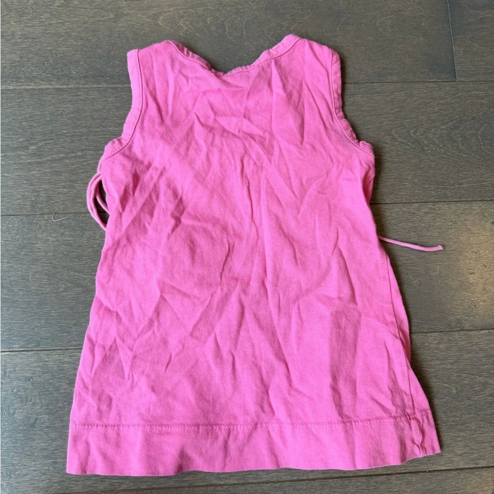 Joah Love Girls' Pink Fringe Tank Dress